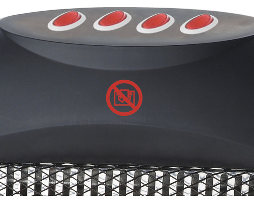 Symbool: Gooi geen batterijen in de oven