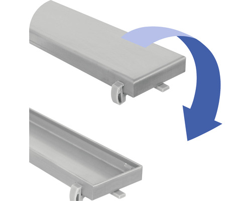 Badkamervloerafvoer met verwijderbare afdekking