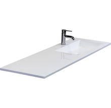 SANOX Badkamermeubelset rechts Loft met wastafel mat 140,5 cm zwart mat