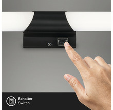 Bediening van een schakelaar op een lamp