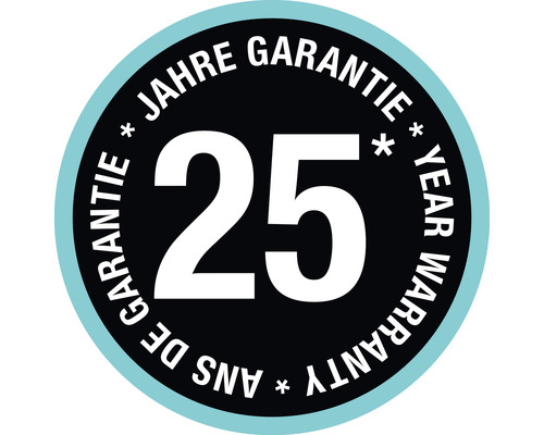 25 jaar garantie zegel