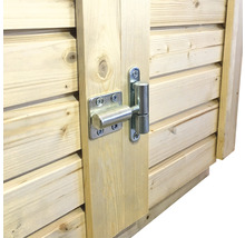 BERTILO Fietsberging - tuinkast Woodline incl. vloer antraciet, 202x106x142 cm-thumb-28 BERTILO Fietsberging - tuinkast Woodline incl. vloer antraciet, 202x106x142 cm-thumb-28
