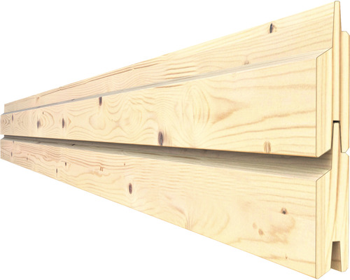 Houten planken met messing en groef
