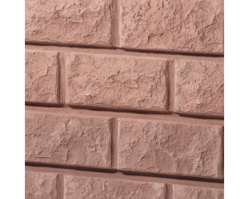 Close-up van een muur met baksteenstructuur