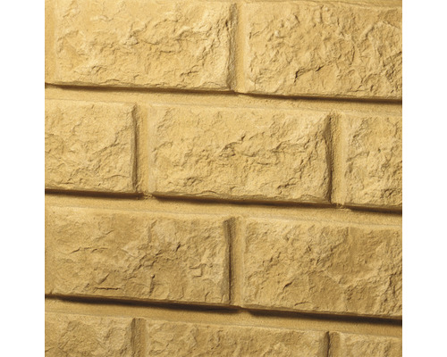 Wandbekleding van stenen in steenformaat