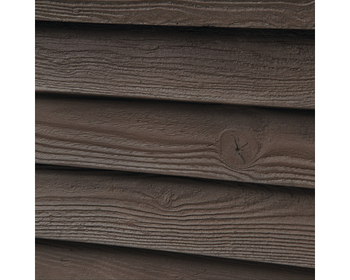 Close-up van gevelbekleding met houtlook