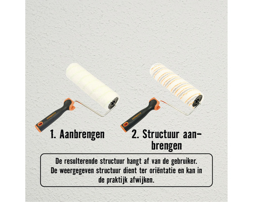 Twee verfrollers voor verschillende toepassingen