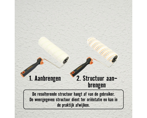 Twee verfrollers voor verschillende toepassingen