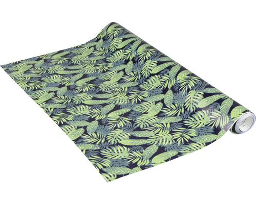 Rol decoratieve folie met bladmotief