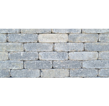 Muur van straatstenen