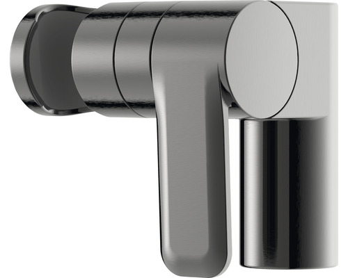 Metalen hoekstopkraan met hendel