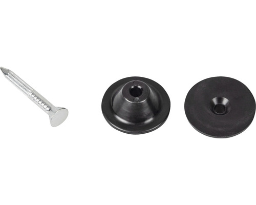 Spijker met isolatieschijf voor bevestiging