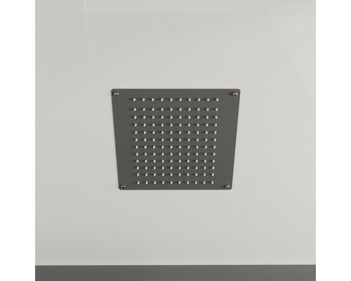 Vierkante douchekop met meerdere sproeiers