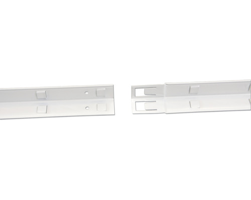 Wandrail met uitsparingen en gaten