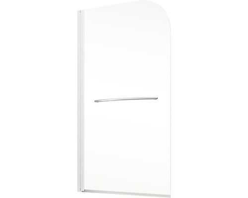 Glazen douchedeur met handgreep