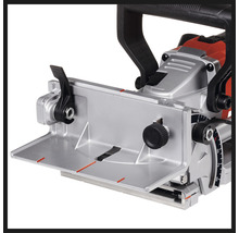 Details van een groeffrees met geleider