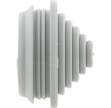 Grijze PVC-stop met geribbeld oppervlak