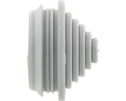 Grijze PVC-stop met geribbeld oppervlak