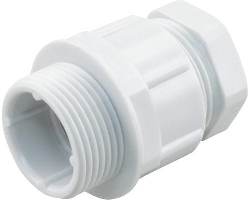 Witte kabelwartel van kunststof