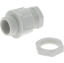 Kunststof kabelschroefverbinding met contramoer