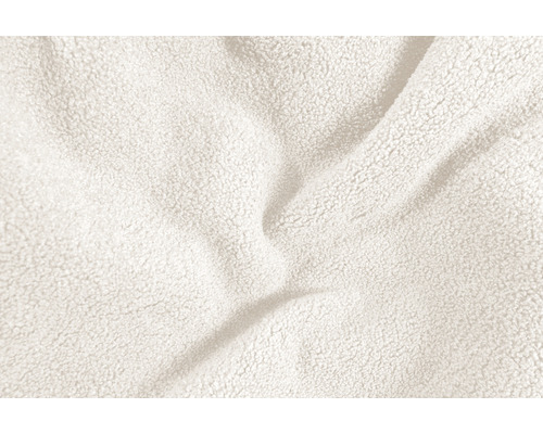 Close-up van een zachte, lichte fleece deken