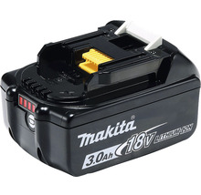 MAKITA Accu combiset DLX6046: klopboor-/schroefmachine DHP458Z + slagschroevendraaier DTD152Z + haakse slijper DGA452Z + handcirkelzaag DSS610Z + reciprozaag DJR186Z + LED werklamp DML802 (incl. 3x accu 18V/3,0Ah, lader en tas)