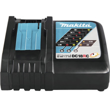 MAKITA Accu combiset DLX6046: klopboor-/schroefmachine DHP458Z + slagschroevendraaier DTD152Z + haakse slijper DGA452Z + handcirkelzaag DSS610Z + reciprozaag DJR186Z + LED werklamp DML802 (incl. 3x accu 18V/3,0Ah, lader en tas)