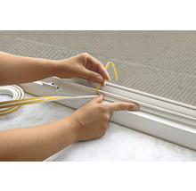 FIX-O-MOLL Premium rubber tochtband E zelfklevend wit 9 mm x 18 m