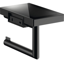 Toiletpapierhouder met plank van metaal