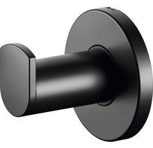 Zwarte kledinghaak voor wandmontage