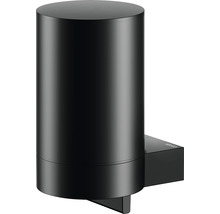Zwarte zeepdispenser voor wandmontage