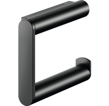 Zwarte toiletpapierhouder