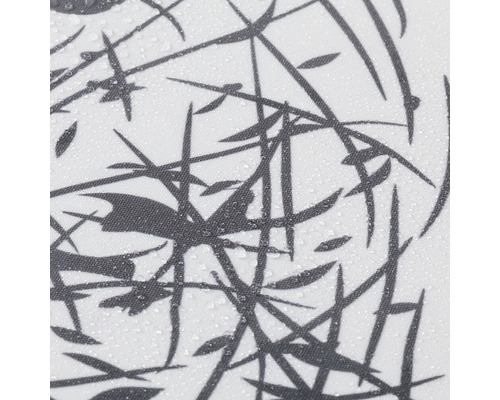 Douchegordijn met bamboepatroon