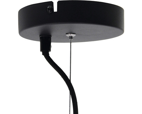 Plafondkap met kabel en ophanging voor een lamp