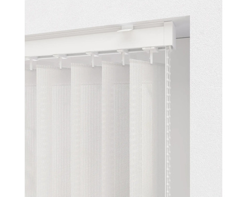 Verticale jaloezie van stof met bedieningskoord voor raamdecoratie