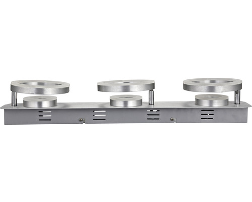 Aromabrander van metaal met drie houders