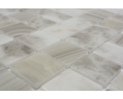 Close-up van vierkante mozaïektegels