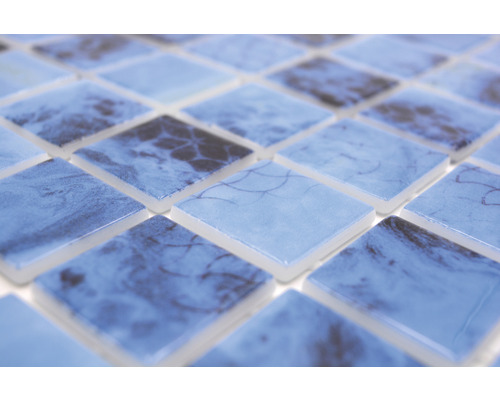 Close-up van vierkante mozaïektegels