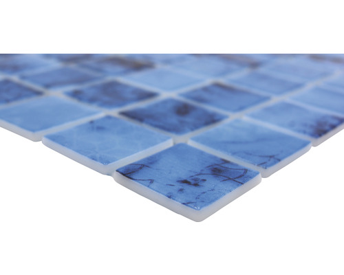 Glazen mozaïektegel