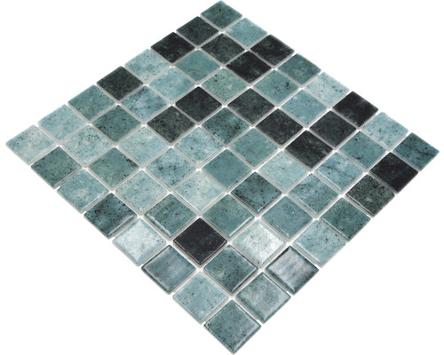 Glazen mozaïektegel