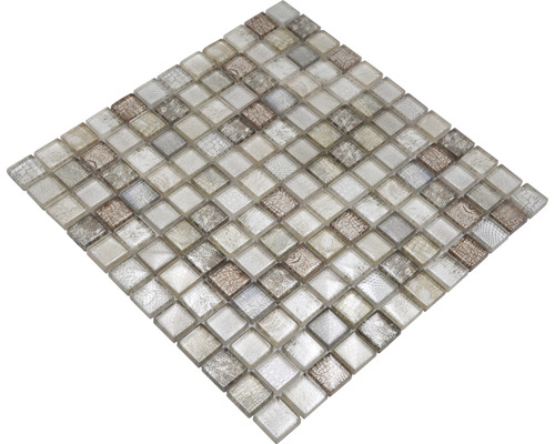 Glazen mozaïektegel