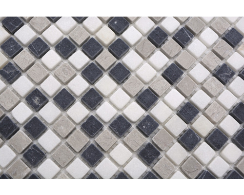 Vierkante mozaïektegels van natuursteen