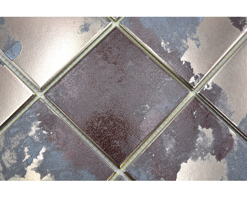 Close-up van mozaïektegels voor binnenshuis