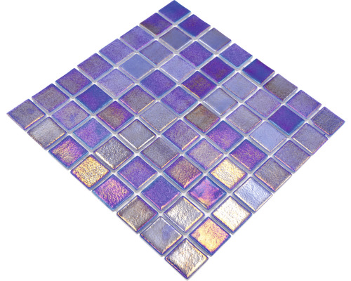 Vierkante glazen mozaïektegel