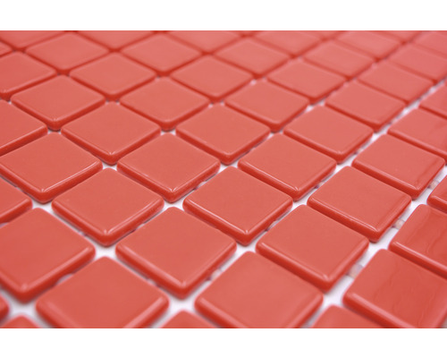 Close-up van vierkante keramische mozaïektegels