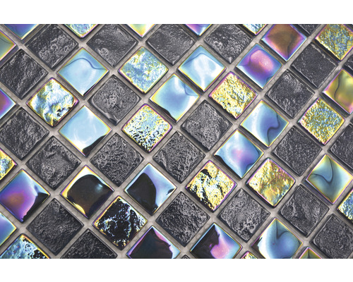 Close-up van vierkante mozaïektegels