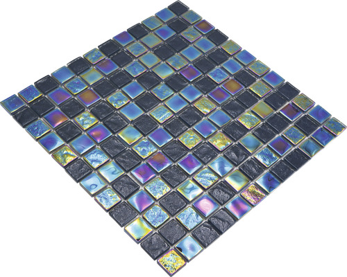 Glazen mozaïektegel