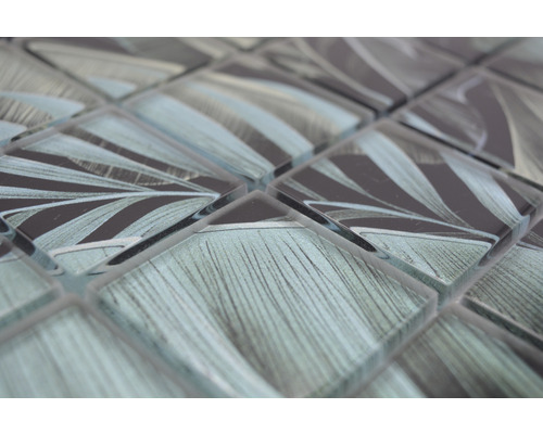 Detailopname van mozaïektegels met patroon