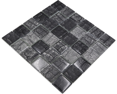 Glazen mozaïektegel