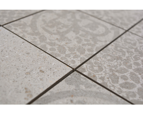 Close-up van vloertegels met patroon